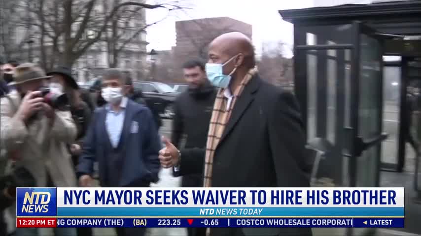 NYC Mayor Seeks Waiver to Hire His Brother