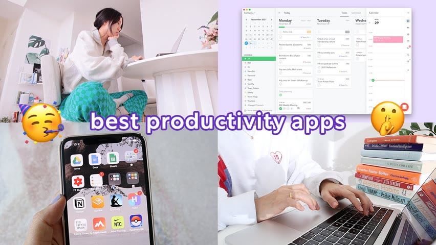 how I plan & organize my life: best productivity apps for 2022 for personal use, work, and learning