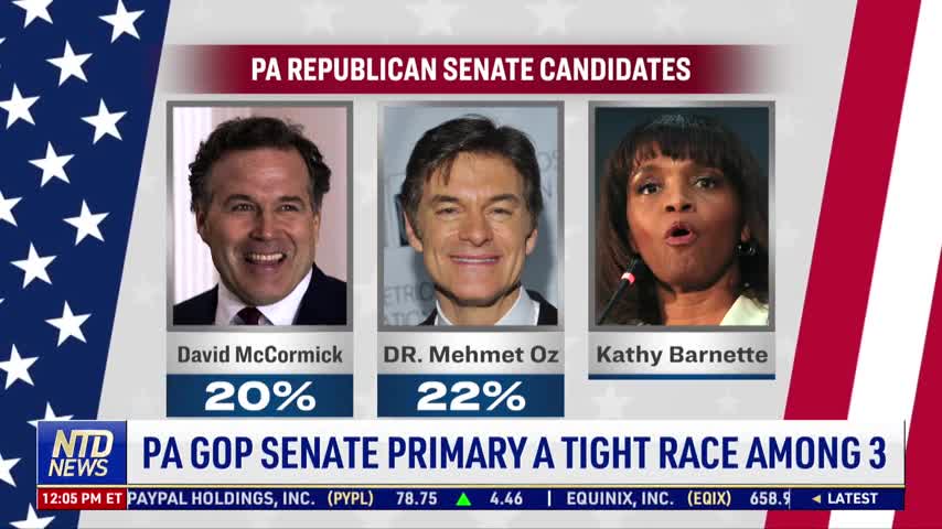 Pennsylvania GOP Senate Primary a Tight Race Among 3