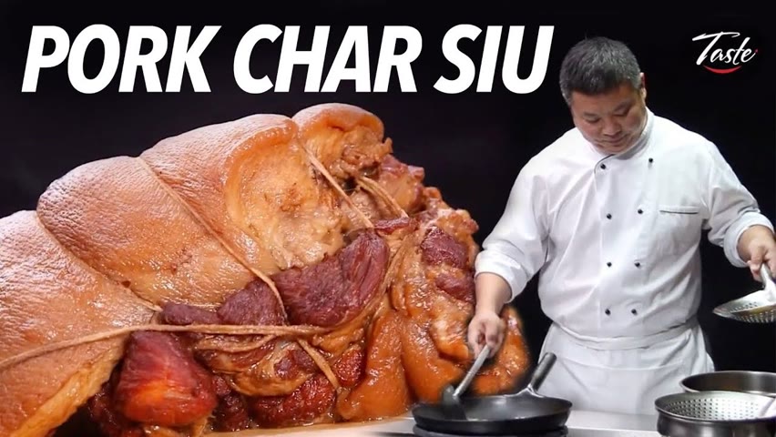 Chef’s favorite char siu pork recipe 主廚最愛的叉燒豬骨麵（紮蹄膀湯麵）