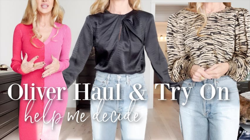 Oliver Clothing Try On | Help Me Decide What To Keep | Beautiful Blouses