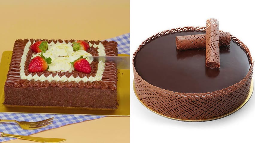 10+ Beautiful Chocolate Birthday Cake Decorating Ideas | Fancy Chocolate Cake Decorating Compilation