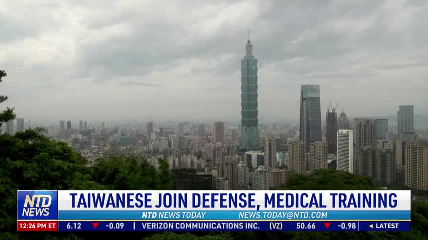 Taiwanese Join Defense, Medical Training