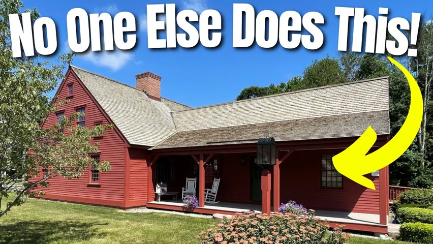 Early American Cape Cod You Never Knew Existed [Full House Tour]