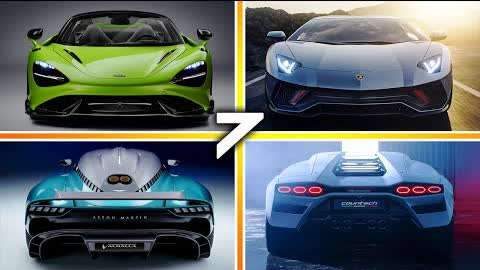 7 LATEST BEST SUPERCARS and HYPERCARS For 2022