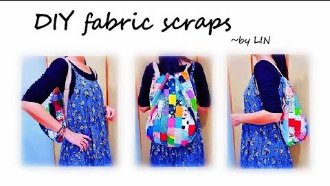 Have fabric scraps？Here's the way to use them up！ |如何运用碎布？#HandyMum【02】