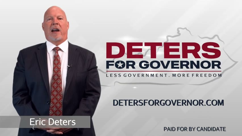 Deters For Governor - I Will Fight Beshear & Biden For You