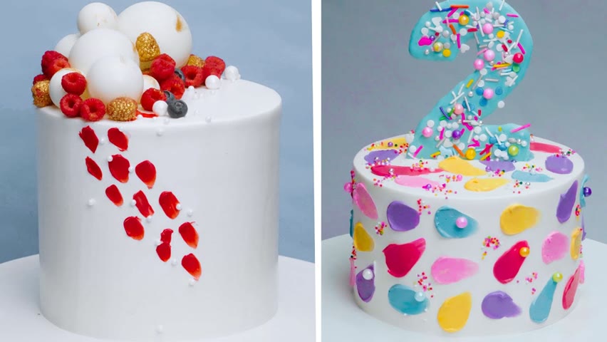 Easy Colorful Cake Decorating Ideas | So Yummy Chocolate Cake Hacks Compilation