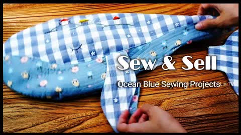 Sew & Sell┃Ocean Blue Sewing Projects Compilation Videos