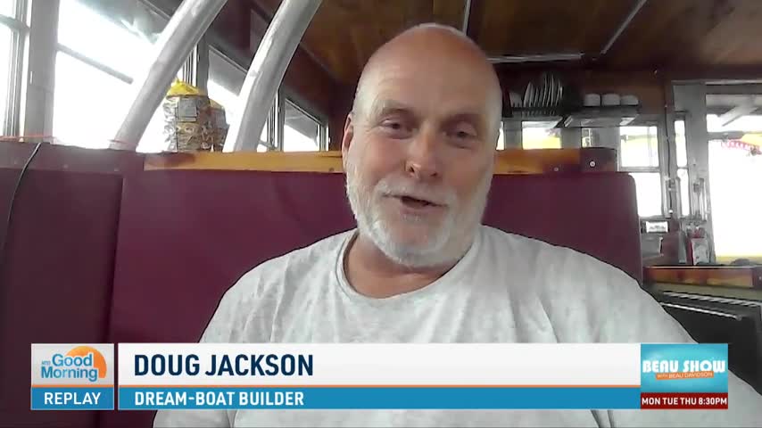 Man Builds 74-Foot Steel Boat in Yard