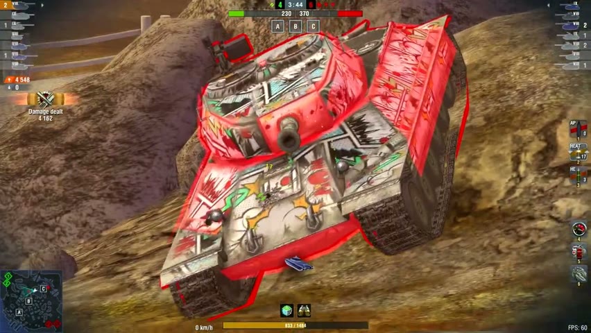 T69 5739DMG 3Kills | World of Tanks Blitz | JuniorRun