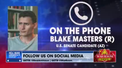 AZ Senate Candidate Blake Masters: Opponent Mark Kelly Is Failing To Listen To Arizonians&apos; Needs