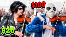 Meme VS Rock: Violin Street Challenge