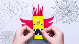 10 FUN &  EASY HALLOWEEN CRAFTS FOR KIDS