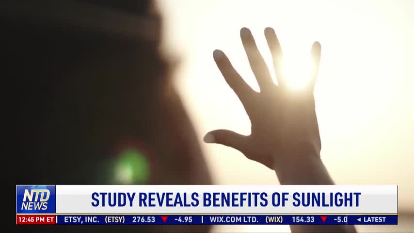 Study Reveals Benefits of Sunlight