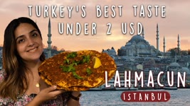 Best Places to Eat Lahmacun in Istanbul Under 2 USD | FLAVOURS WITH BERY #2