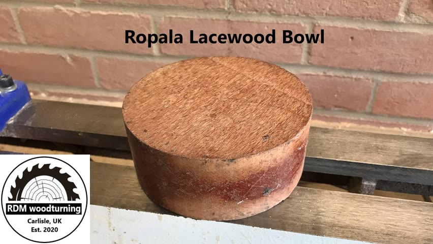 Wood turning - Lacewood Bowl