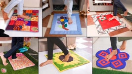 Old Clothes!! 10 Doormat Making Ideas |Cutting & Stitching | Banane ka tarika