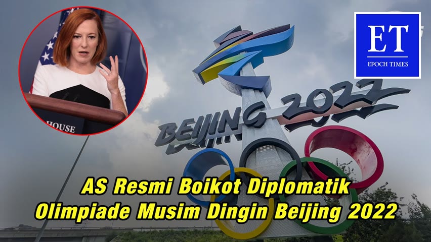 AS Resmi Boikot Diplomatik  Olimpiade Musim Dingin Beijing 2022