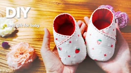DIY Baby Shoes / Best gift for baby #HandyMum Lin