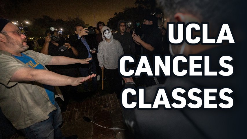 UCLA Cancels Classes After Overnight Violence; California’s Population Increases Slightly – May 1