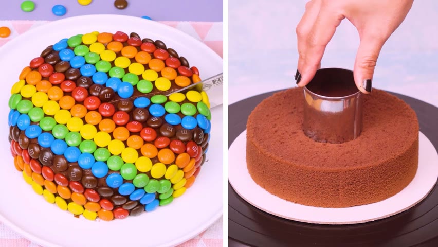 Fancy Rainbow Chocolate Cake Decorating Ideas | So Yummy Cake Tutorial For Beginners