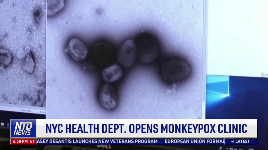 NYC Health Department Opens Monkeypox Clinic