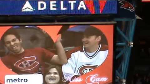 Funny kiss cam accidents!
