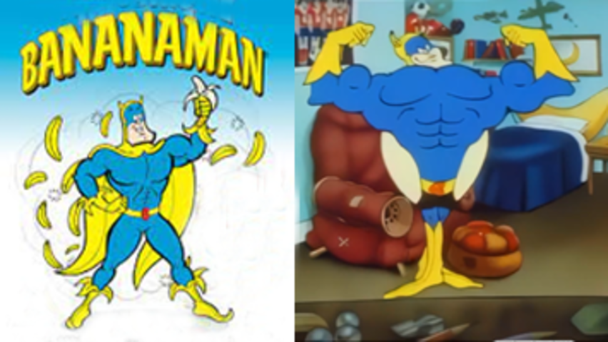 Bananaman - Bananaman Meets Dr. Gloom