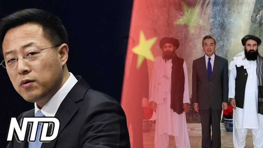 Talibaner träffar kinesiska tjänstemän i Kina | NTD NYHETER