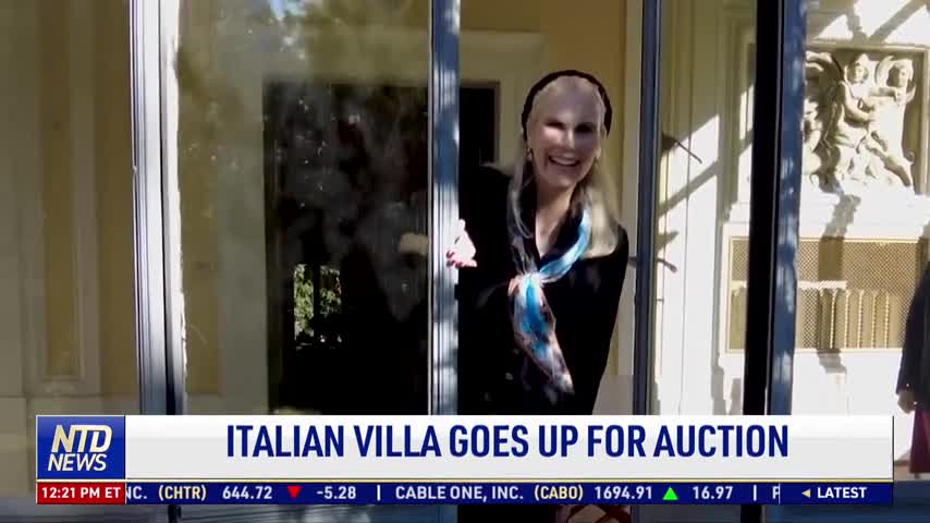 Italian Villa Goes Up for Auction