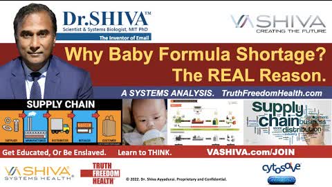 Dr.SHIVA LIVE: Why Baby Formula Shortage?  The REAL Reason.