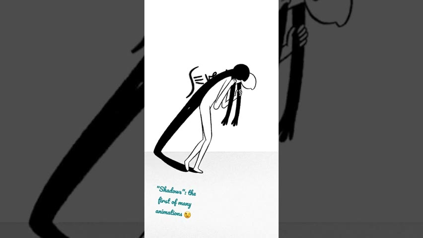 "Shadows": the 1st of many animations based on Severi draws https://www.instagram.com/severimarcos 😉