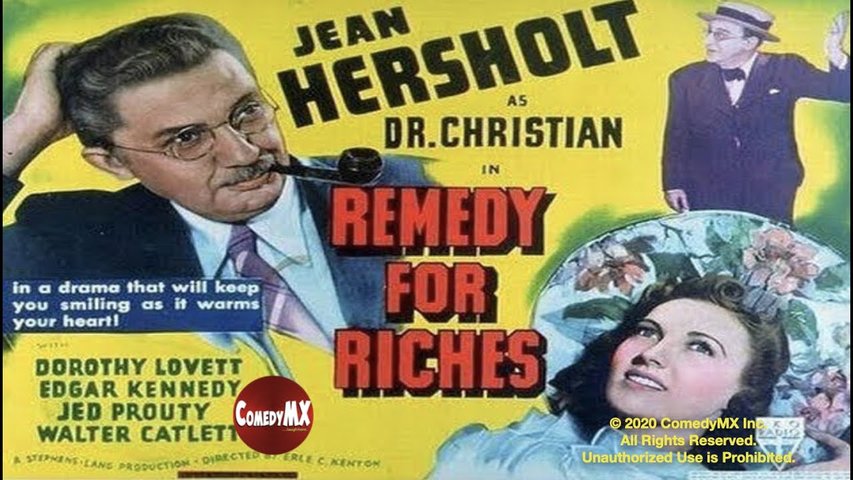 Remedy for Riches (1940) DR. CHRISTIAN | comedy, Edgar Kennedy