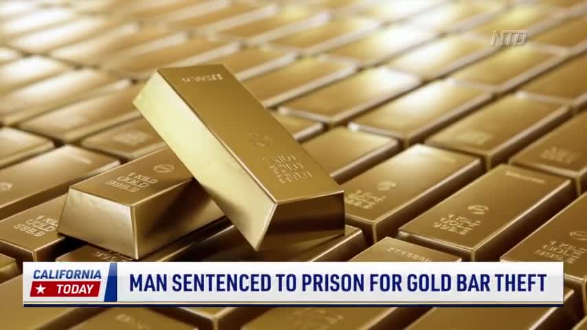 Man Sentenced to Prison for Gold Bar Theft