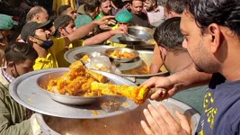 Ghousia Nalli Biryani | Roadside Bone Marrow Biryani | Street food Pakistan
