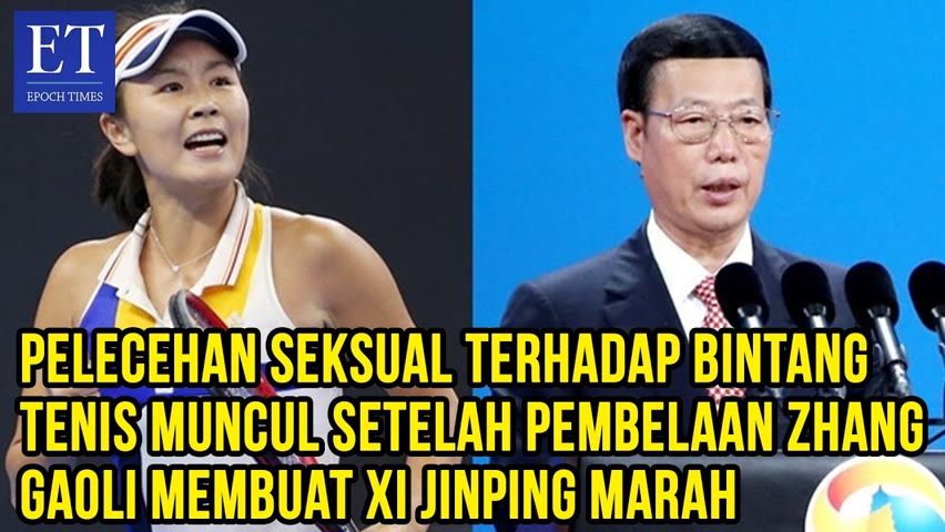 Pelecehan Seksual Bintang Tenis Muncul Setelah Pembelaan Zhang Gaoli Membuat Xi Jinping Marah
