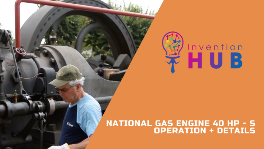National Gas Engine 40 HP - start up , operation + details