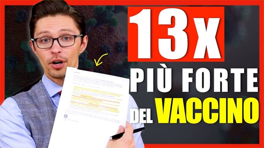 Immunità naturale-Vaccino Pfizer: dati Israele mostrano una differenza di 13x | Facts Matter Italia