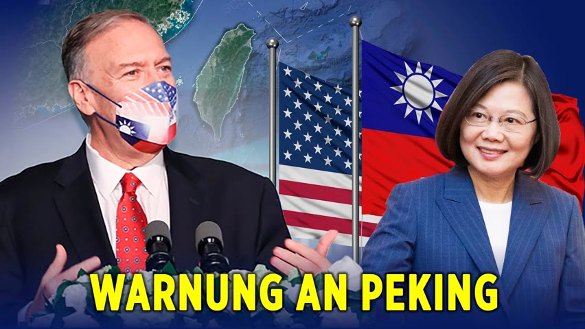 Ehemaliger US Außenminister Pompeo besucht Taiwan