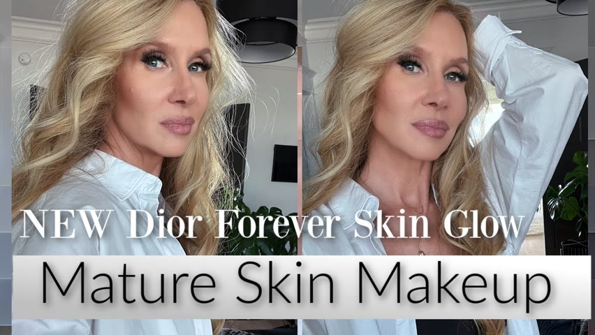 GRWM | NEW Dior Forever Skin Glow Foundation | Mature Skin Makeup