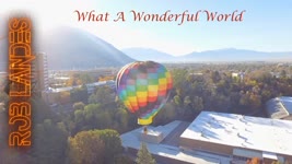 Violinist in Hot Air Balloon Plays “What A Wonderful World” (Cover)