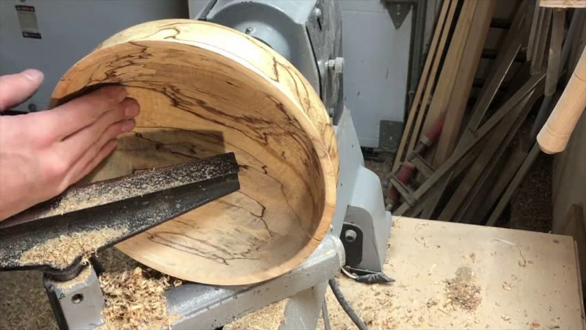Wood Turning - Spalted Bowl