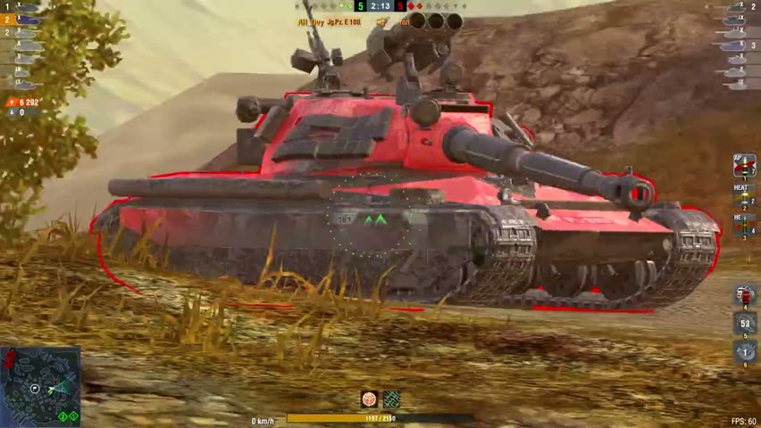 Jg.Pz.E100 8701DMG 3Kills | World of Tanks Blitz | AH_Ovy