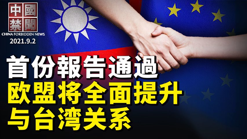 【#中國禁聞】首份報告通過，欧盟將全面提升与台湾关系；塔利班建政求支持，中共出手代價多大？中國樓市漸冷，房企爆發轉職潮；50萬算高收入，恐成共同富裕調節目標| 9/2/2021