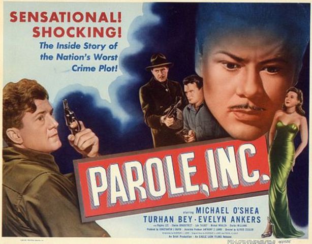 Parole Inc (1948) - Full Movie | Michael O'Shea, Turhan Bey, Evelyn Ankers, Virginia Lee