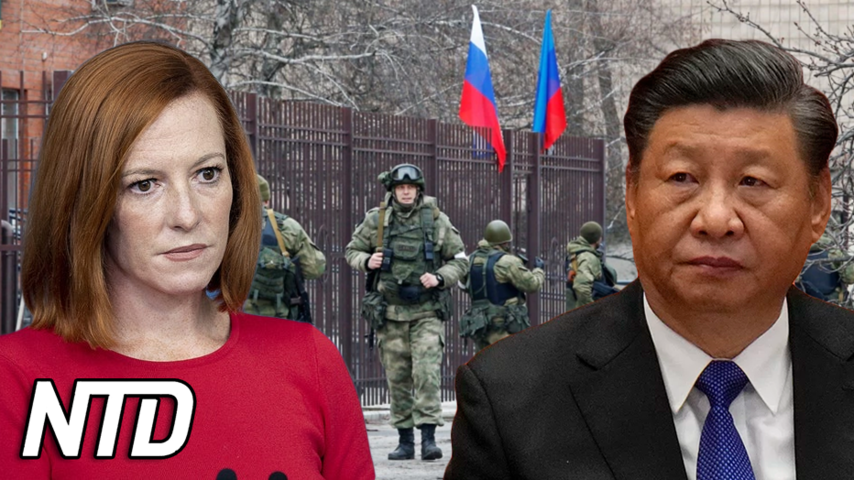 Vita huset uppmanar Kina att fördöma rysk invasion | NTD NYHETER
