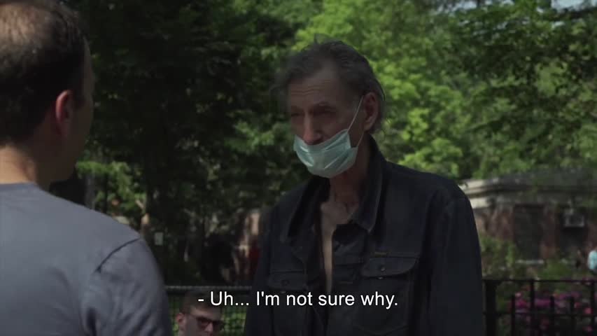 Asking Vaccinated People Why They’re Still Wearing A Mask Outside