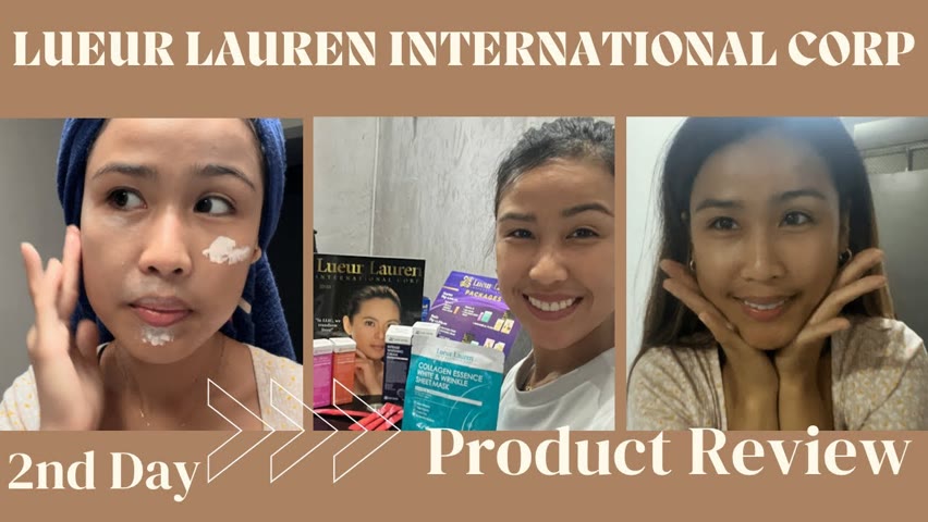 Skin care Routine / Product Review with Lueur Lauren International Corp