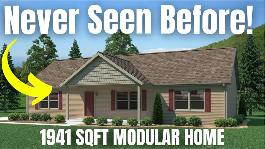 We Just Found The BEST Modular Home Floor Plan EVER! | 3 bedroom house